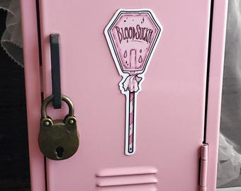 Blood Sucker Lollipop Magnet – Vampire Candy Fridge Magnet – Creepy Cute Goth Decor – Spooky Sweet Blood Pop - Pastel Goth - Creepy Kawaii
