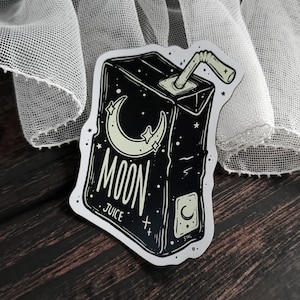 Moon Juice box Magnet image 4