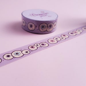 Eyeball WASHI Tape Creepy Cute Pastel Goth image 3