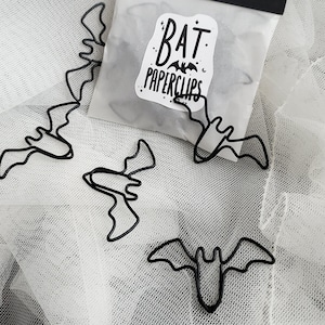 Bat paperclips, Spooky cute, Goth