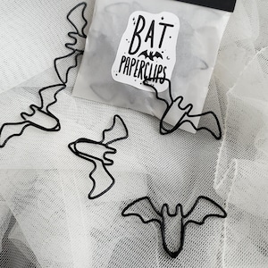 Bat paperclips, Spooky cute, Goth image 1