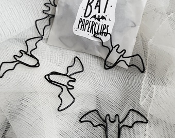 Bat paperclips, Spooky cute, Goth