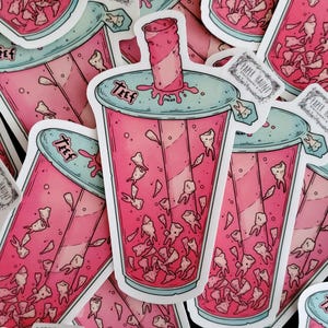Teef Boba STICKER - Zombie Foods