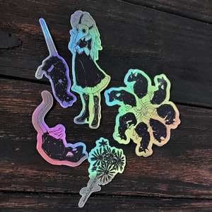 PLAGUE doctor holographic sticker pack image 2