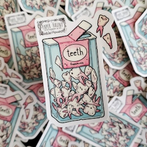Sticker Bonbons Dents