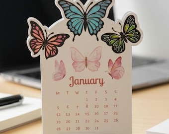 Vlinderkalender 2026 | Bureaukalender