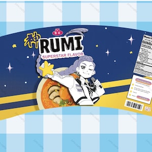 Huntrix Rumi | KPop Demon Hunters | Ramen Cupsleeve with Lid
