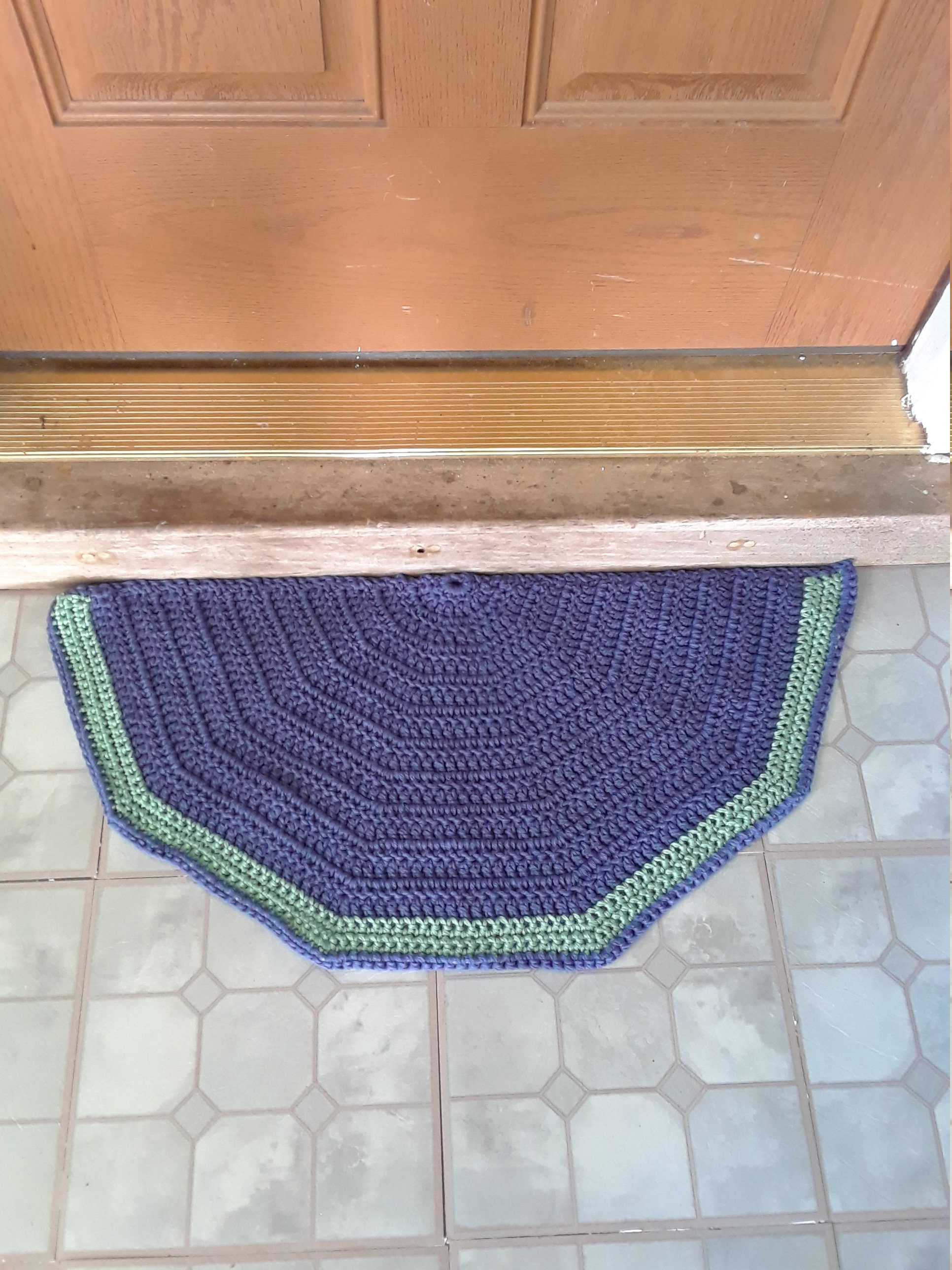 Alfombras de media luna alfombra de medio círculo alfombra | Etsy