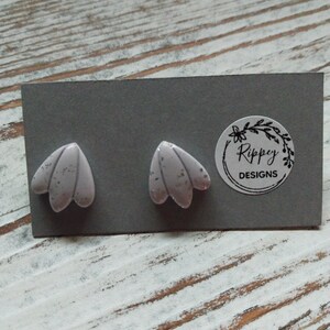 Everyday Pastel Studs| Statement Earrings / Polymer Clay Earrings | hypoallergenic  easter eggs cute spring bunnies