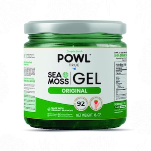 Powl Organic St. Lucian Sea Moss Gel - Original - 92 Vitamine und Mineralstoffe