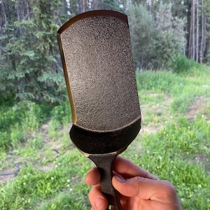 Gjutjärnspannspatel nästan mini