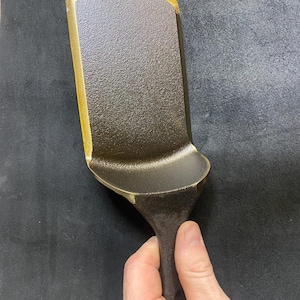 Gjutjärnspannspatel, inte så mini