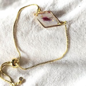 Charm Bracelet *Marble Opal* Polymer clay