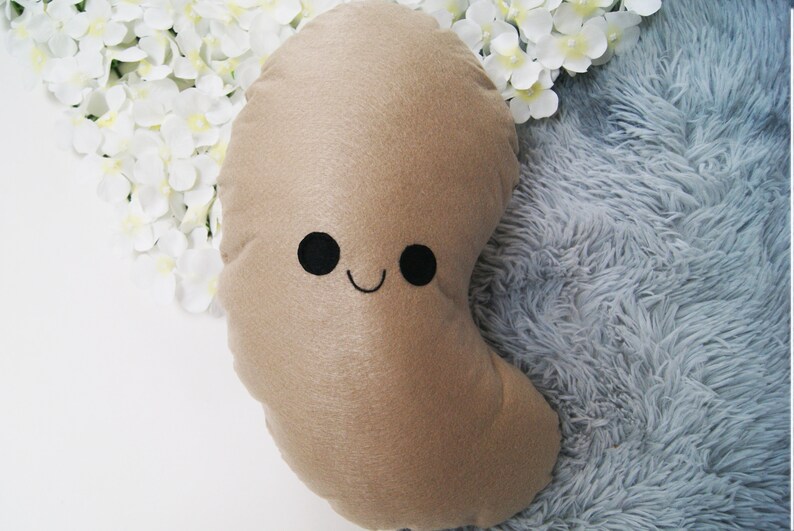 Happy Potato Cushion, Plush Potato, Decorative Potato Cushion, Potato Photo prop, Funny potato Gift, Novelty Gift, Couch potato Gift image 8