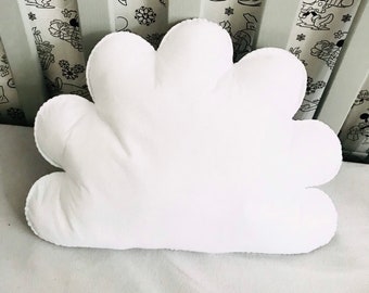 White Cloud Cushion, Cloud Pillow, Plush Cloud, Cloud Nursery, Kids Room Decor, Baby Room Decor, Modern nursery decor, Neutral nursery decor