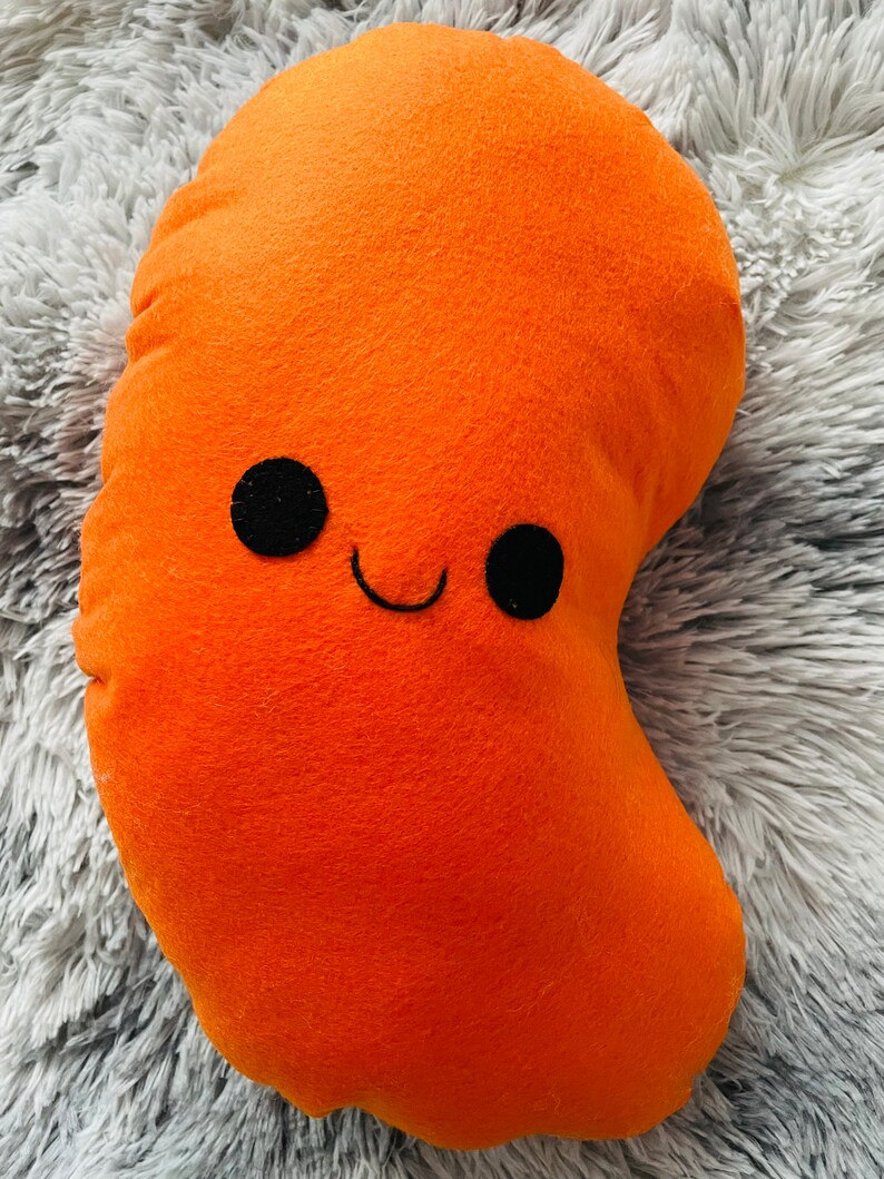 Happy Baked Bean Cushion Plush Baked Bean Decorative Baked Etsy UK