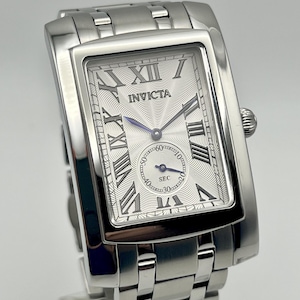Vintage 2011 Invicta Cuadro with Upgraded Movement Watch