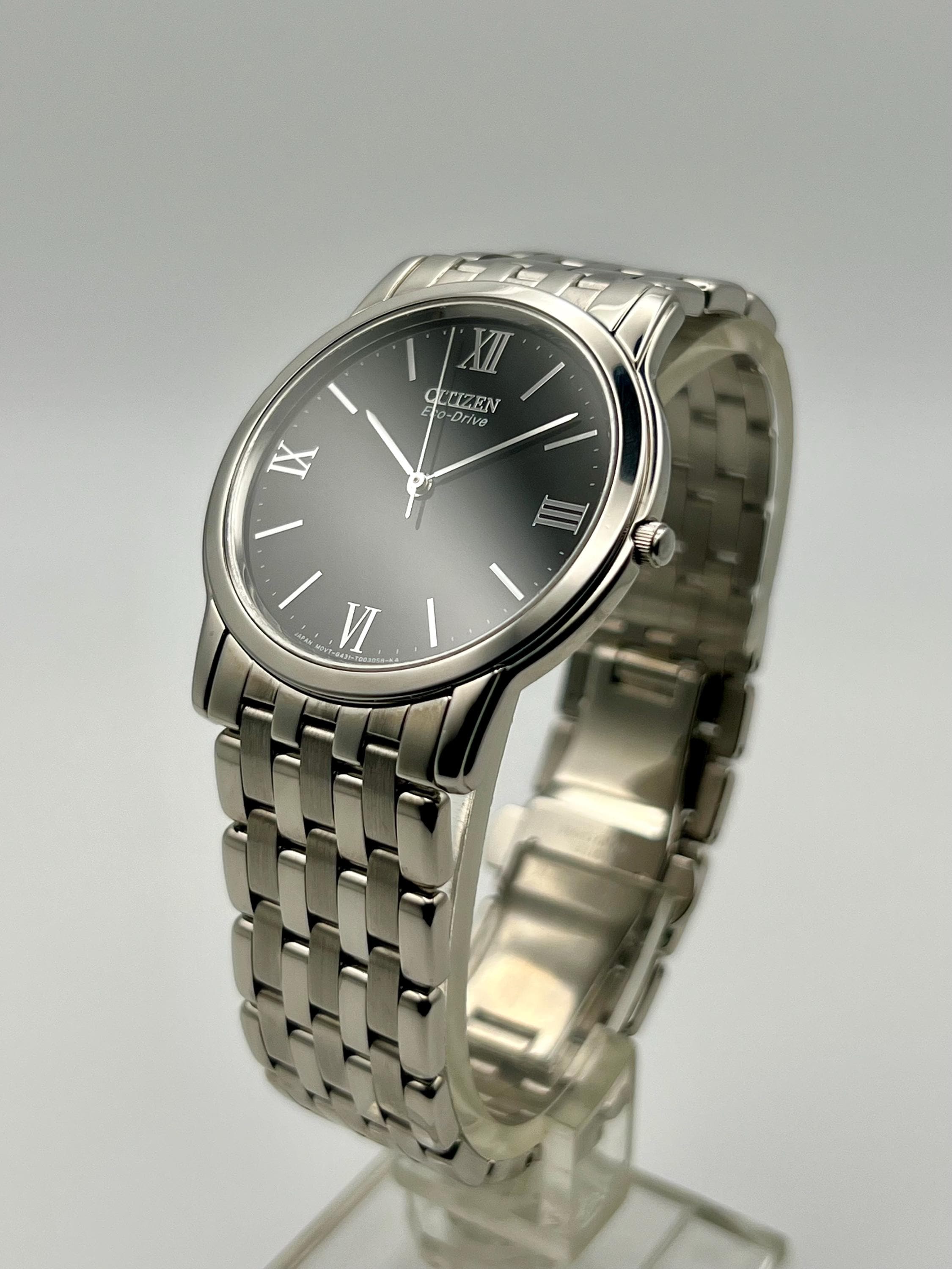 Vintage Mens 2004 Citizen Eco-drive G431-T001793 HST Stiletto