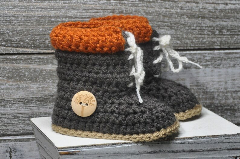 Baby Boots Booties Baby Work Boots Etsy