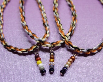 Pulsera Orgullo Gay Oso: Colgante de cuentas, Tobillera ajustable