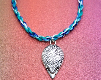Bandera del Orgullo Gay, Encanto de Erizo, Pulsera de Cuerda, Hombres Amantes de los Hombres, Orgullo MLM, Pulsera del Orgullo LGBT, Regalo único, Mes del Orgullo Queer