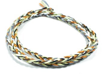 Bandera de oso gay, pulsera de amistad, pulsera de envoltura trenzada, orgullo de oso gay, tobillera ajustable, pulsera de hombre, orgullo queer, mes del orgullo LGBT