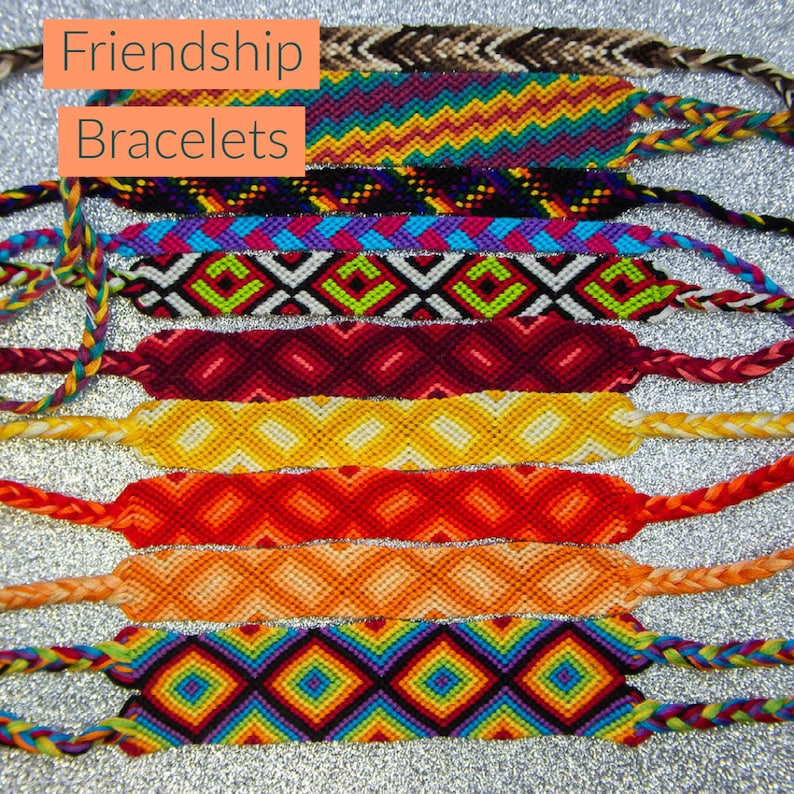 Mystery Grab Bag Random Friendship Bracelets Wish - Etsy