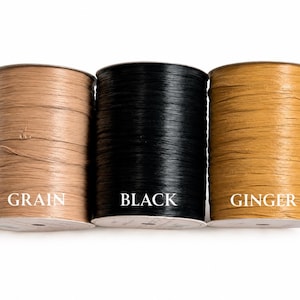 Ispie 100% rayon/viscose raffia, Eco-Friendly Plant Fiber Crochet Yarn 273 yards  250 meters