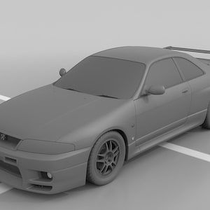 Nissan Skyline GT-R R33 – High-Detail 3D Printed Model | JDM Car Collectible | Customizable Scale & Color