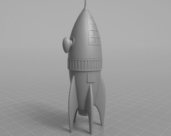 フラッシュ ゴードン ザルコフ ロケット シップ モデル 1:48 スケール