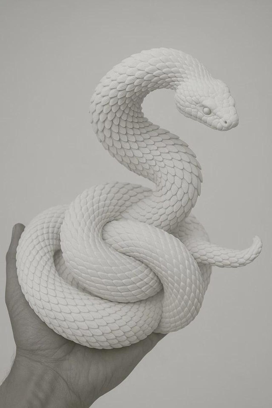 Model Magic Rattlesnake 3D Printed Rattlesnake Model – Articulated Realistic Snake, Flexible ...