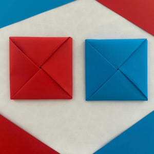 Ddakji-game Flip Battle Cards | Oringal-Koreaanse ddakji-origami