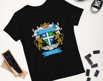 Cycle 3 Coat of Arms organic cotton kids t-shirt