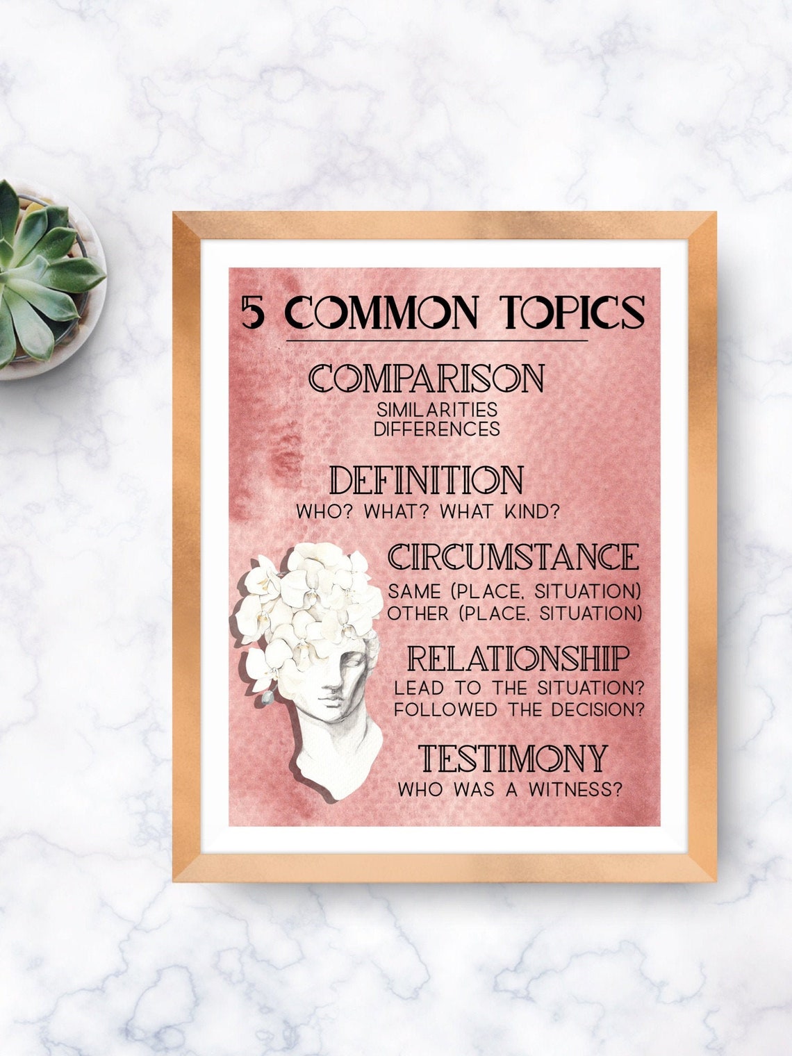  5 common topics digital download etsy