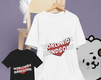 Jin BTS Worldwide Handsome Fan Cutout & Heart Sign | Kpop Concert Outfits | Army Merch |  Run Seokjin Ep.Tour | fanmade