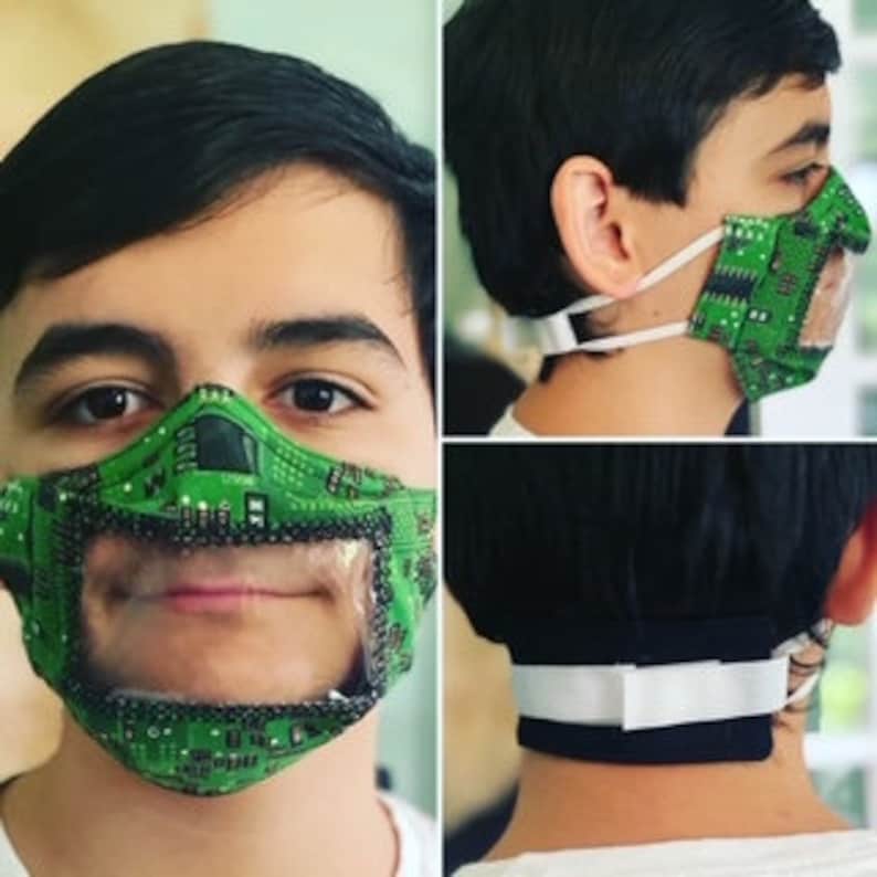 Communicator Sensory Friendly Face Mask Package Children Teen image 0