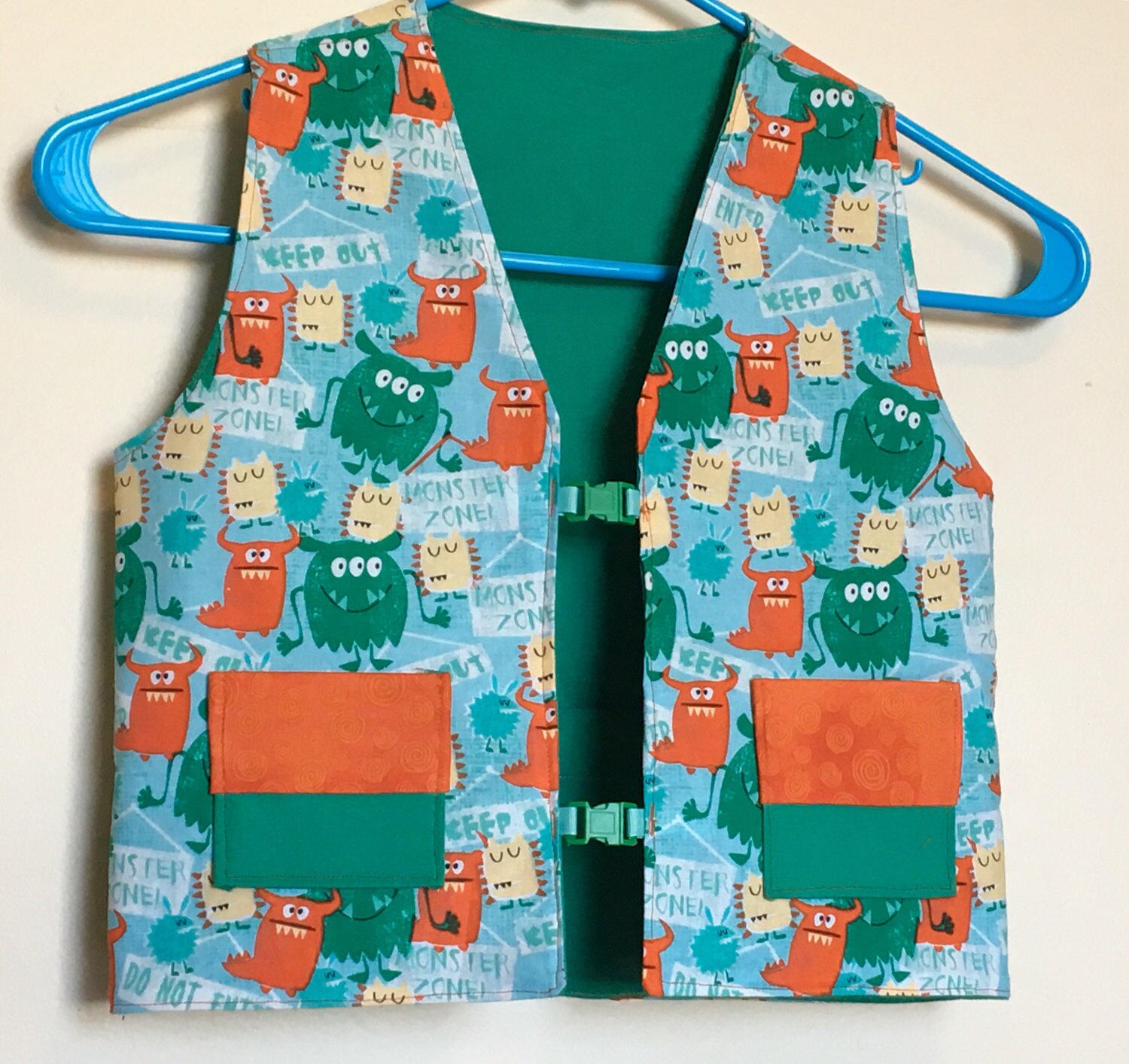 Autism Sensory Weighted Vest Size 4T ON SALE Etsy