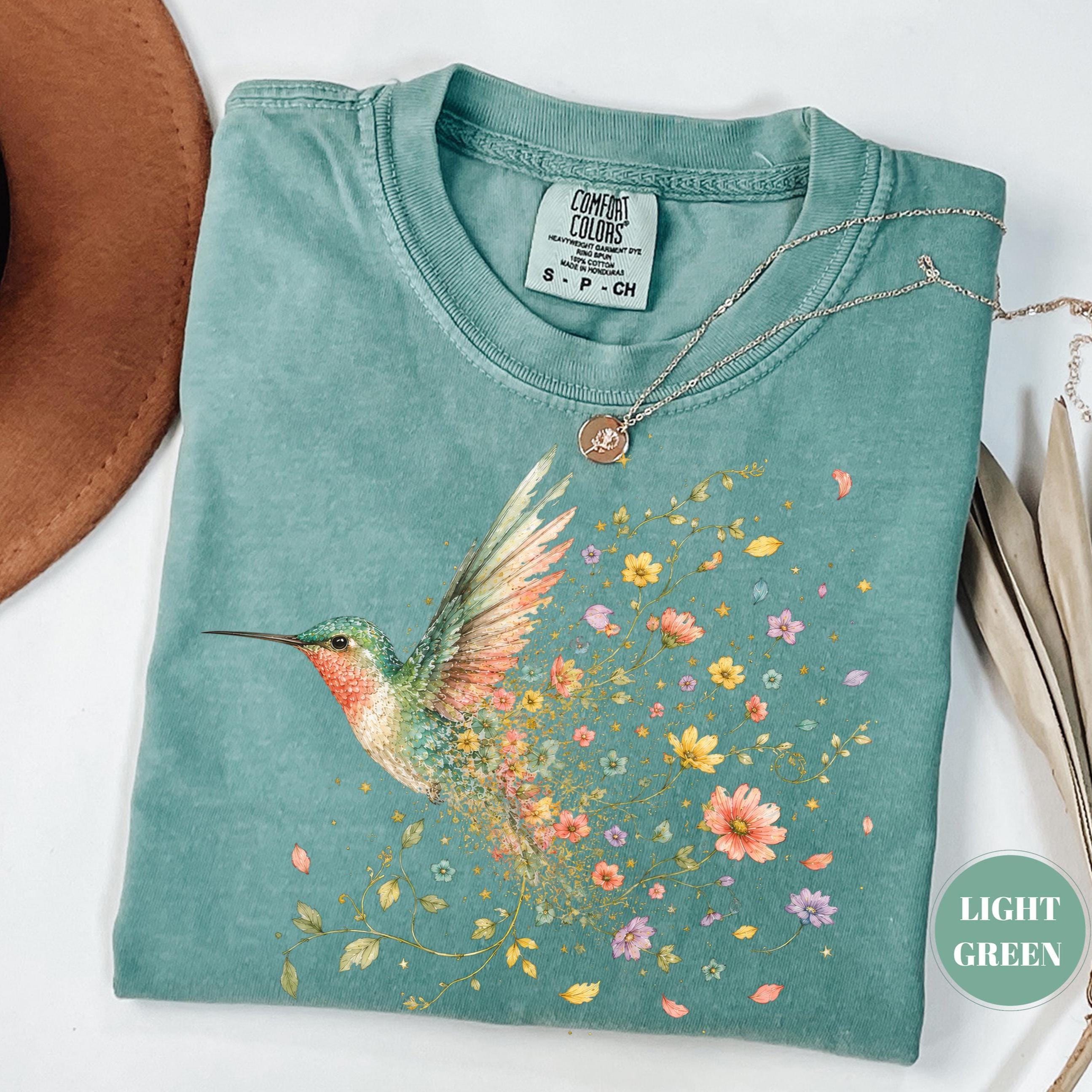 Hummingbird t shirt - Etsy 日本