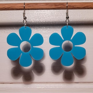 Flower Petals Acrylic Earring
