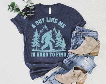 Funny Bigfoot T-Shirt: Cryptid Camping Gift Top