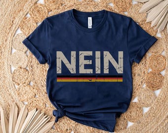 NEIN German Flag T-Shirt - German Pride Statement Tee