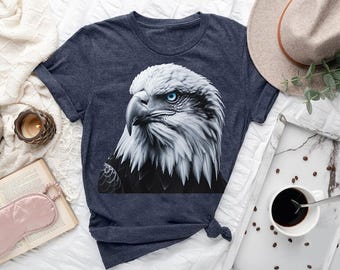 Bald Eagle Graphic T-Shirt: Patriotic USA Pride Tee