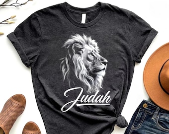 Lion of Judah Shirt: Christian Bible Verse Graphic Tee