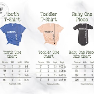 a baby onesuit size guide for a toddler t - shirt