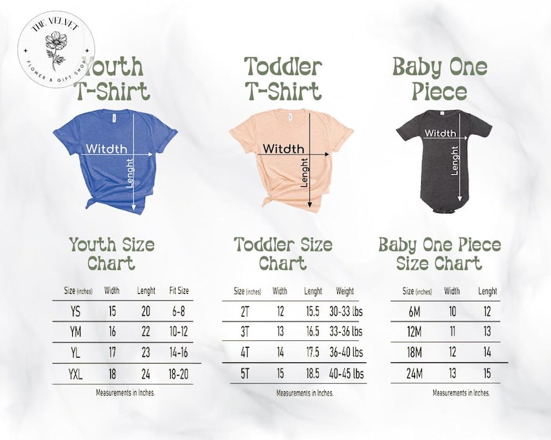 a baby onesuit size guide for a toddler t - shirt