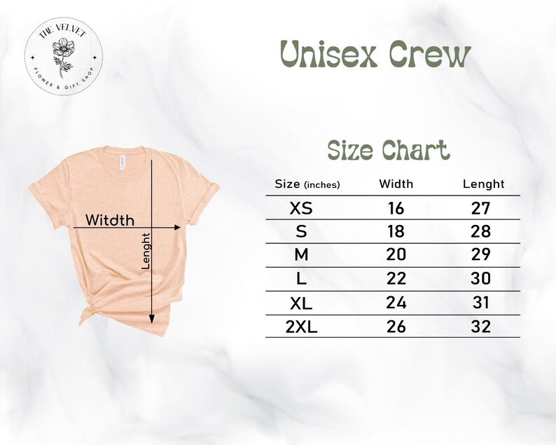 a women's size chart for a t - shirt