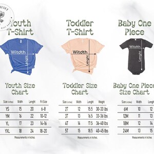 a baby onesuit size guide for a toddler t - shirt