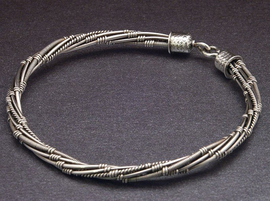 Twisted Wire Bangle Video Jewelry Tutorial Etsy