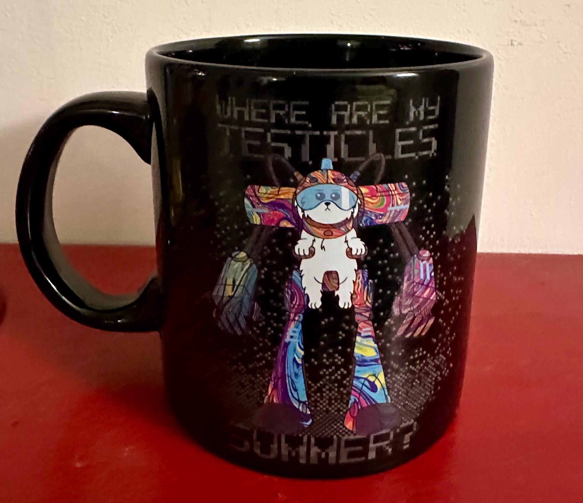 Cartoon Network Rick and Morty 20 oz Ceramic Mug