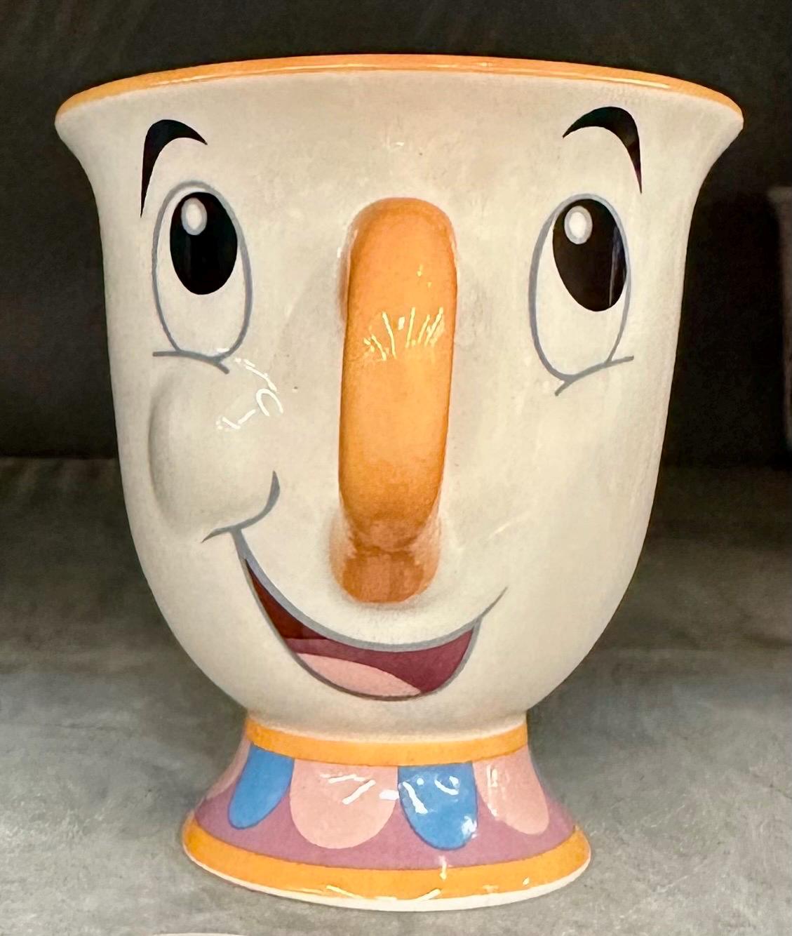 Disney Zak! Designs Beauty & the Beast Chip Figural Character  12 oz Coffee Mug